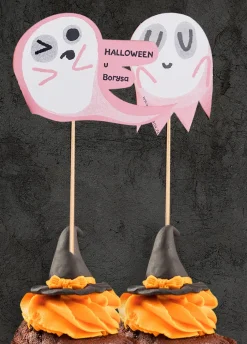 Pikery na halloweenowe babeczki PSIKUS duszki (10szt.)