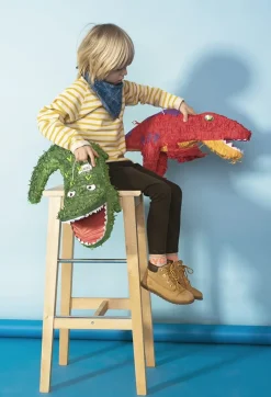 Piniata dla dzieci DINOZAUR zabawa urodzinowa