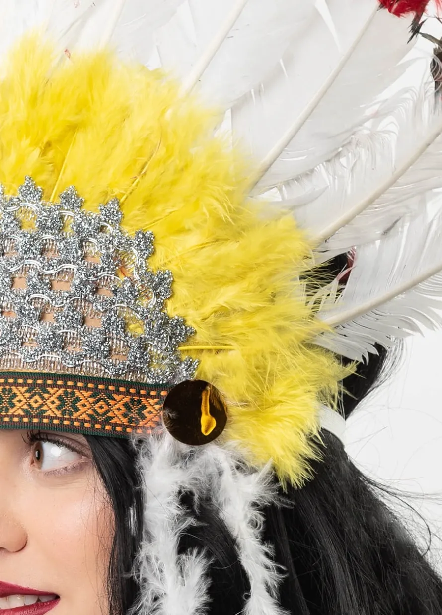 Pióropusz indiański nakrycie głowy indiańskie