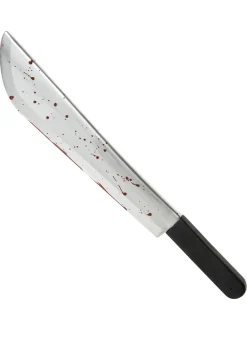 Plastikowa MACZETA zakrwawiona (54cm)
