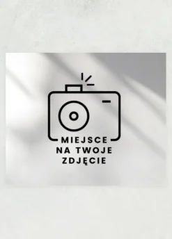 Podkładki na stół MIEJSCE NA TWÓJ PROJEKT (6szt.)