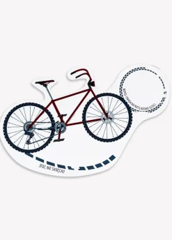 Podkładki papierowe na stół na urodziny rowerzysty ROWEROWO (6szt.)
