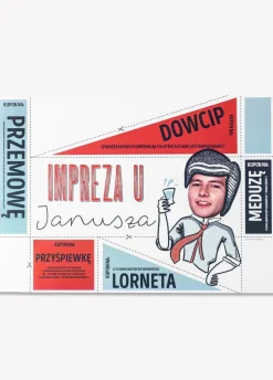 Podkładki papierowe na stół PRL PARTY (6szt.)