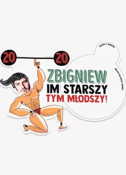 Podkładki papierowe na stół SIŁACZ dekoracje na stół urodzinowy (6szt.)