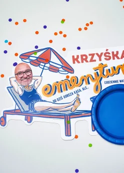Podkładki personalizowane EMERYTURA (6szt.)
