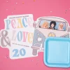 Podkładki personalizowane HIPPIE (6szt.)