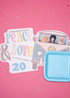 Podkładki personalizowane HIPPIE (6szt.)