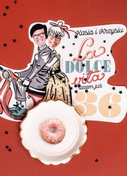 Podkładki personalizowane LA DOLCE VITA (6szt.)