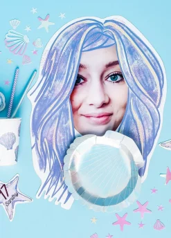 Podkładki personalizowane na stół MERMAID (8szt.)