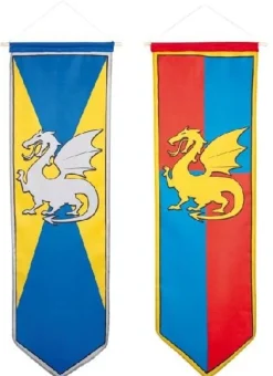 Proporzec RYCERZ I SMOK 100x30cm
