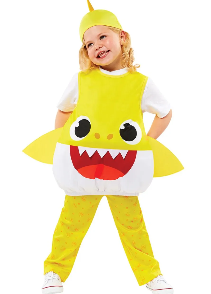 Przebranie dla dzieci BABY SHARK żółty