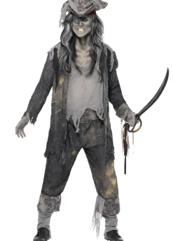 Przebranie męskie UPIORNEGO PIRATA na Halloween