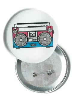 Przypinka LATA 80. BOOMBOX 5cm