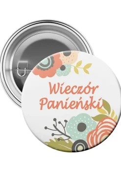 Przypinka na wieczór panieński FLOWERS 1