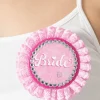 Przypinka na WIECZÓR PANIEŃSKI Bride to be
