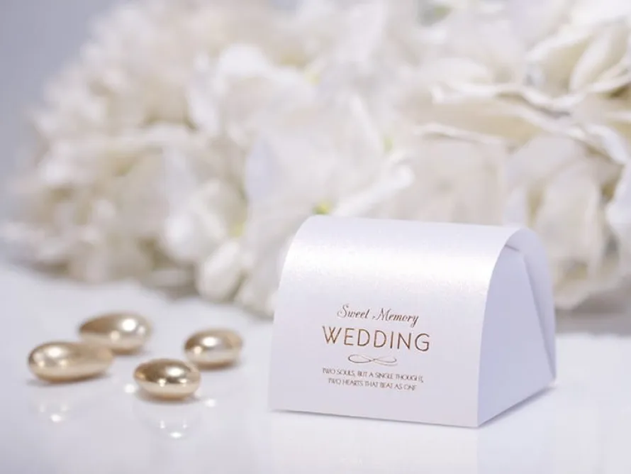 Pudełeczka dla gości WEDDING (10szt.)
