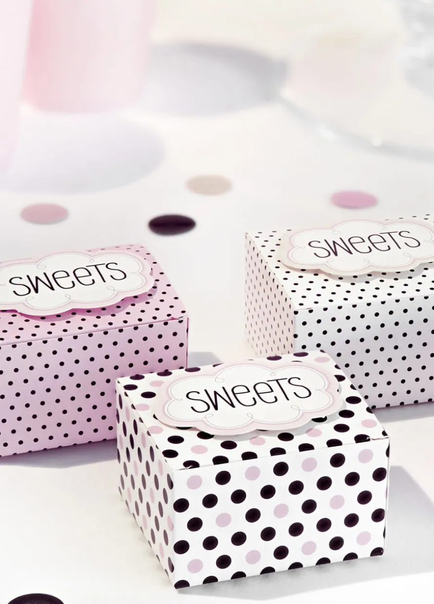 Pudełeczka na podziękowania dla gości SWEETS (6szt.)