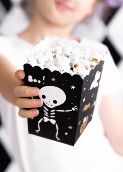 Pudełka na popcorn BOO! mix (6szt.)