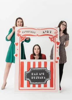 Ramka do fotobudki KISS personalizowana