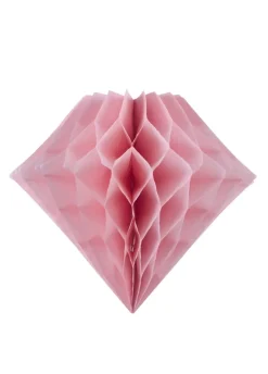 Rozeta z papieru BRYLANT łososiowa 30cm