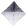 Rozety z papieru czarno-białe 20cm (3szt.)