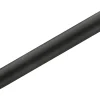 Satyna gładka CZARNA nieobszyta 0,36m x 9m