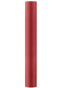 Satyna gładka CZERWONA nieobszyta 0,36m x 9m