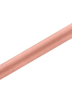 Satyna gładka KORALOWA nieobszyta 0,36m x 9m