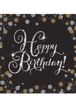 Serwetki HAPPY BIRTHDAY (16szt.)