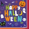 Serwetki na Halloween HALLOWEEN FRIENDS (16szt.)