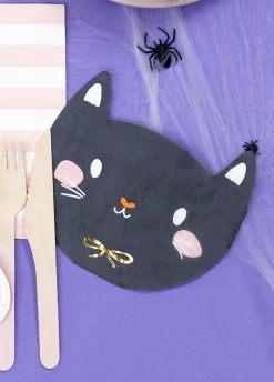 Serwetki na Halloween KOTEK