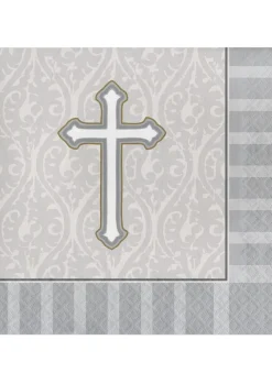 Serwetki na komunię lub chrzest DEVOTION (16szt.)