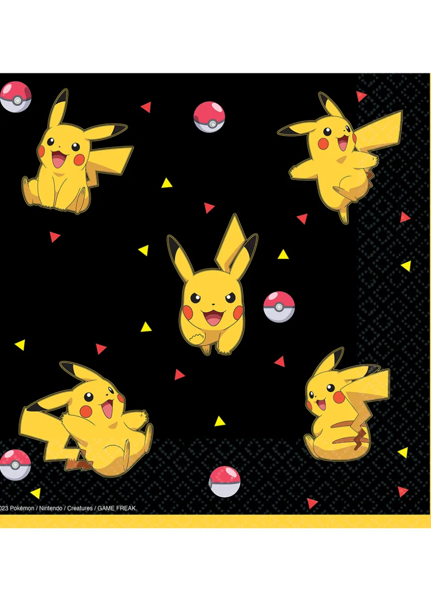 Serwetki na URODZINY POKEMON 16szt.