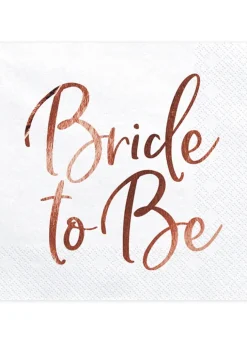 Serwetki na wieczór panieński BRIDE TO BE (20szt.)
