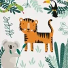 Serwetki papierowe na urodziny safari GET WILD 33cm (16szt.)