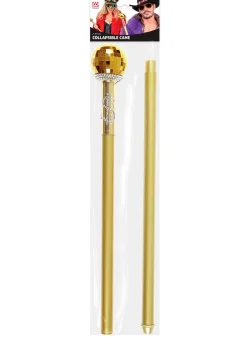 Składana ZŁOTA LASKA 87 cm