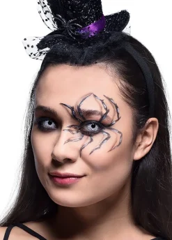 Soczewki Halloween PAJĄK
