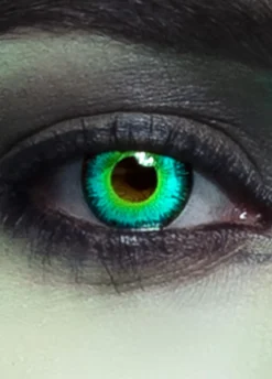 Soczewki kontaktowe HALLOWEEN dla czarownicy