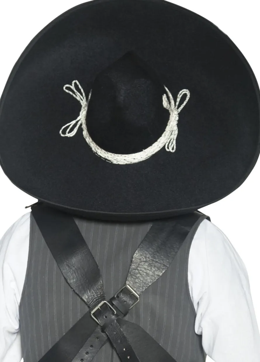 Sombrero czarne KAPELUSZ MEKSYKANINA