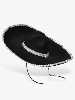 Sombrero meksykańskie CZARNE