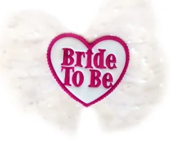 Spinka do włosów gadżet na wieczór panieński BRIDE TO BE