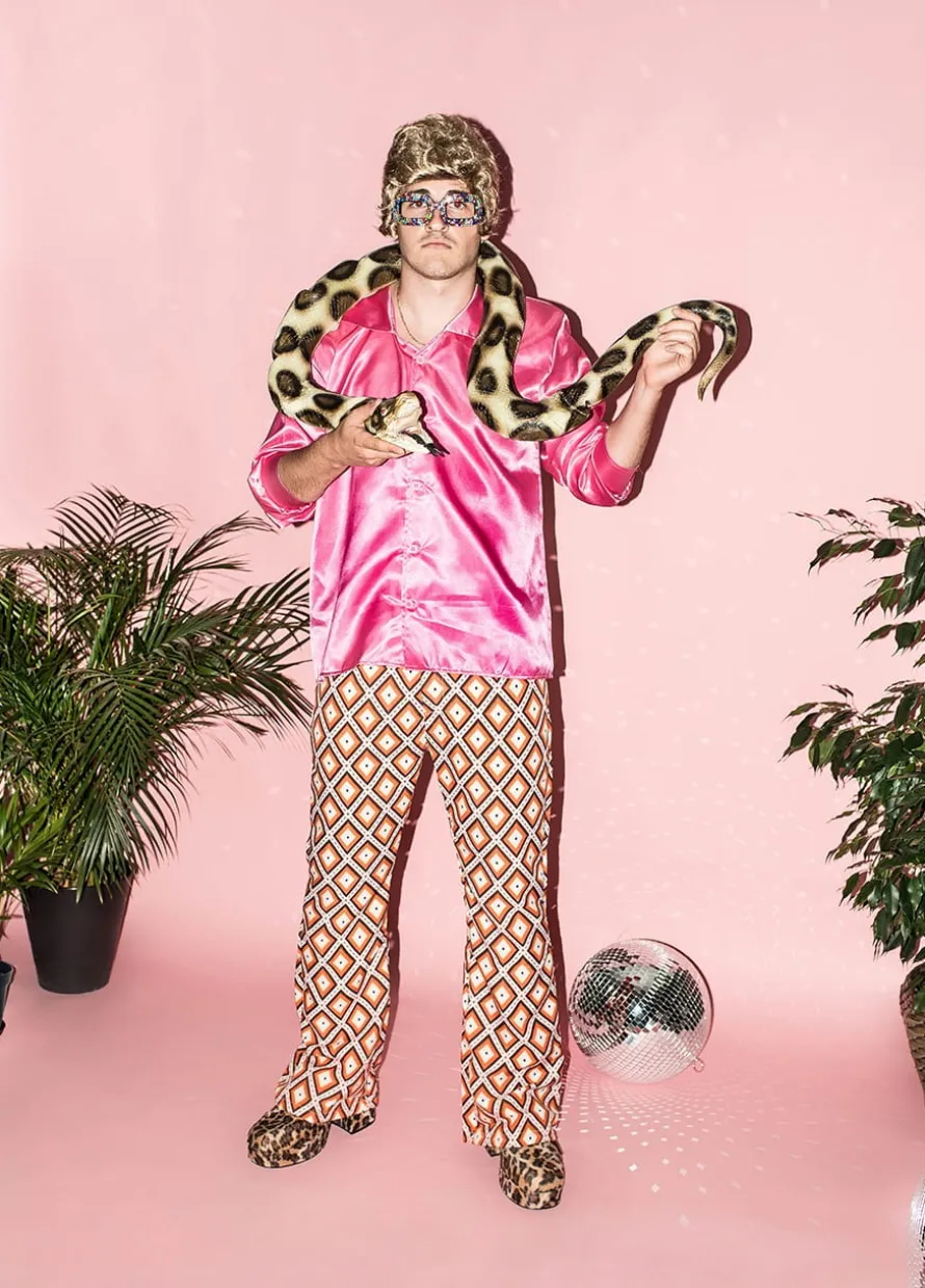 Spodnie DISCO romby