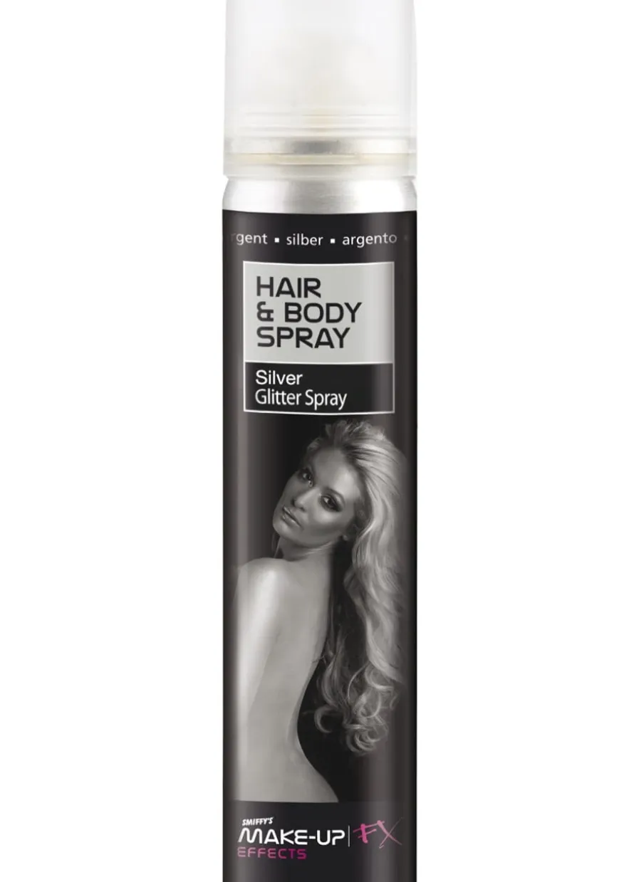 Spray do włosów i ciała BROKAT srebrny