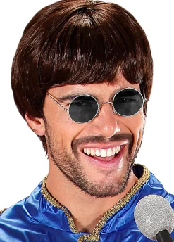 Srebrne okulary LENONKI lata 70 retro