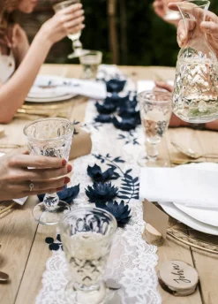 Stojaki na winietki DREWNIANE rustykalne (6szt.)