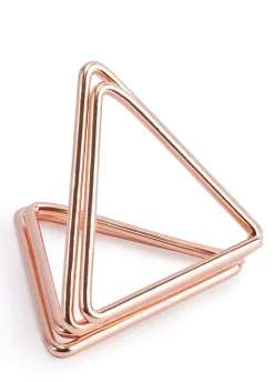 Stojaki na winietki rose gold TRÓJKĄTY (10szt.)