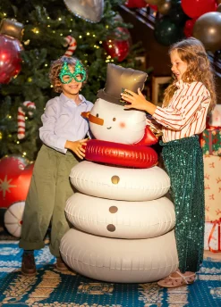 Stojący balon świąteczny BAŁWAN 120 cm