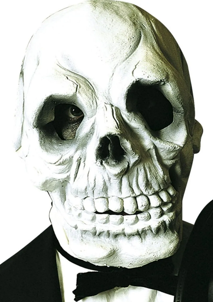 Straszna maska lateksowa CZASZKA maska halloweenowa