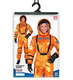 Strój ASTRONAUTKA pomarańczowy