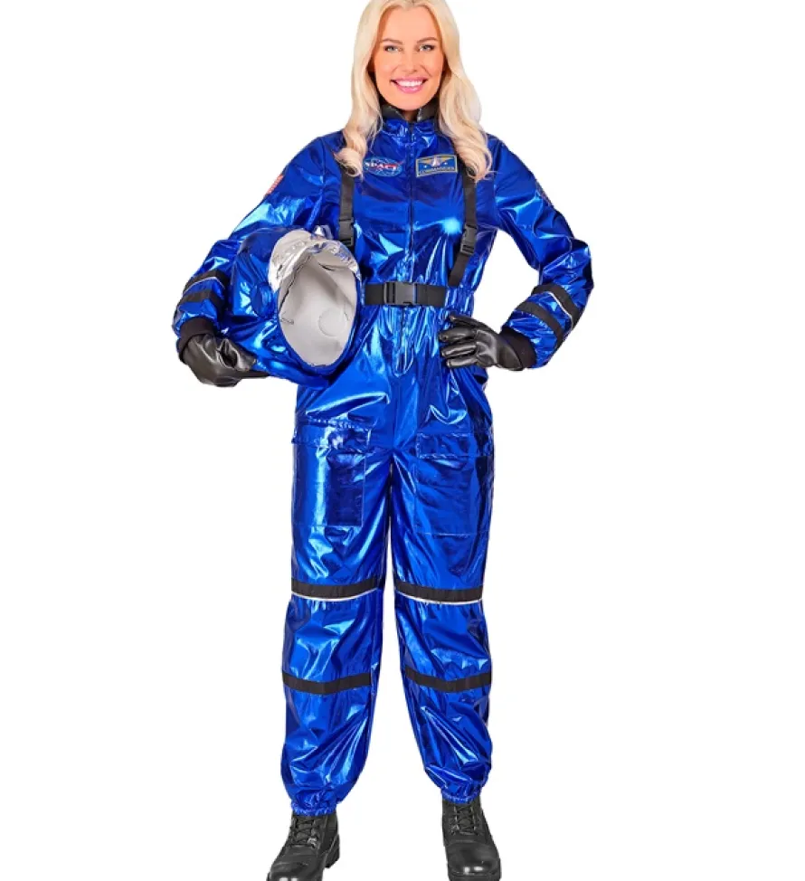 Strój ASTRONAUTKI niebieski